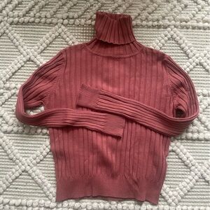 ZARA Ribbed Turtleneck Sweater S